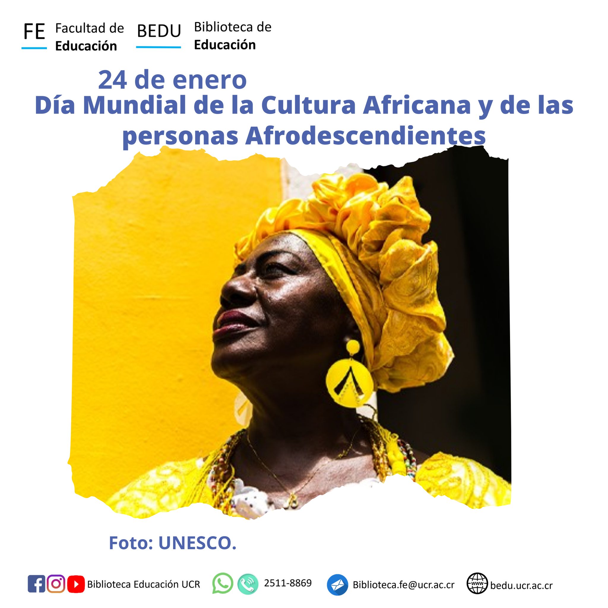 Dia mundial de la cultura Africana y de las personas Afrodescendientes 