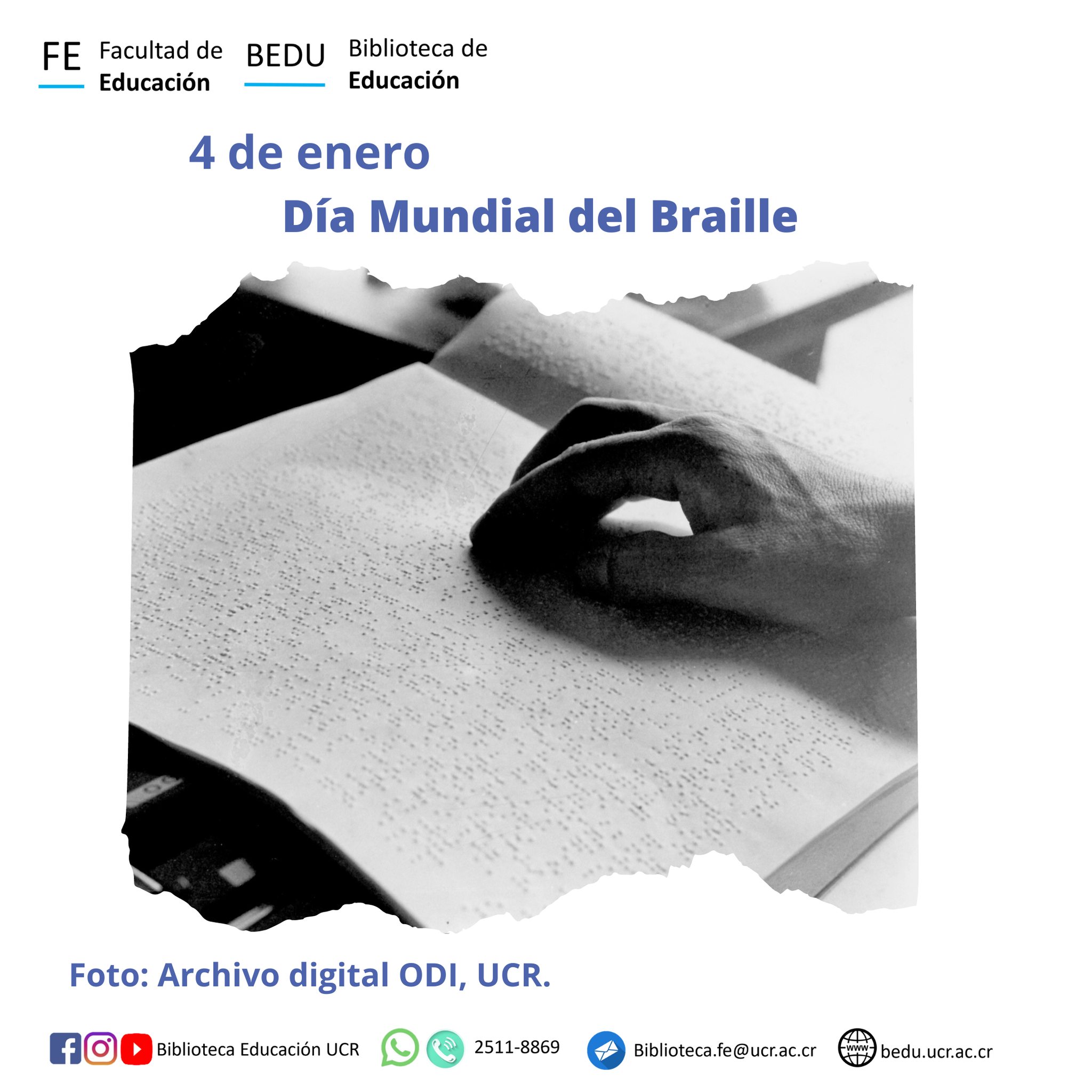 Dia mundial del braille 