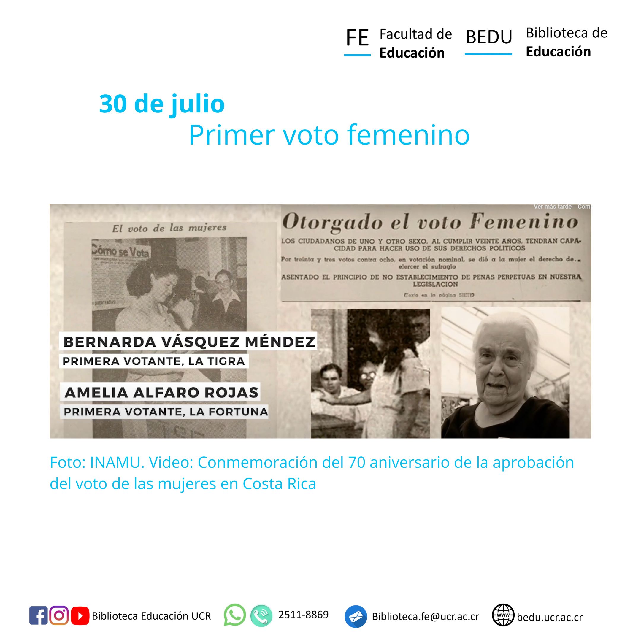Primer voto femenino